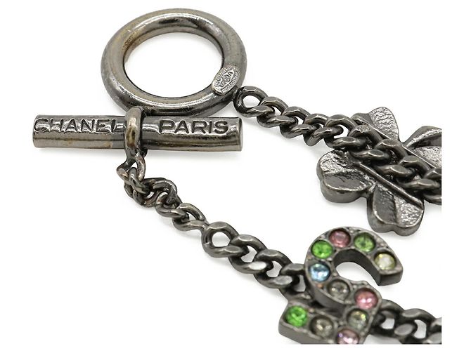 Bracciale Chanel No.5 Ribbon Coco Mark Clover Multicolore - vista 5