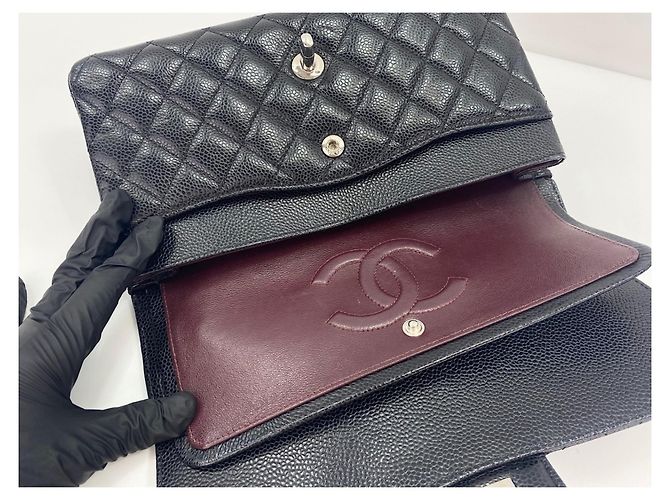 Borsa a tracolla Chanel Matelassé nera Nero - vista 11