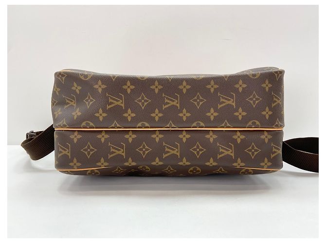 Borsa a Spalla Louis Vuitton Reporter GM Marrone - vista 6