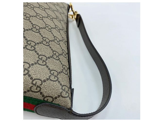 Borsa Gucci Sherry Line Marrone - vista 10