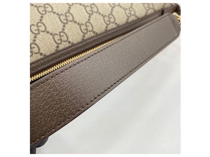 Borsa Gucci Sherry Line Marrone - vista 11