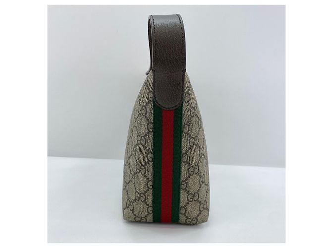 Borsa Gucci Sherry Line Marrone - vista 5