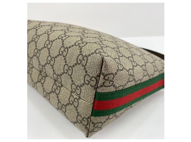 Borsa Gucci Sherry Line Marrone - vista 9