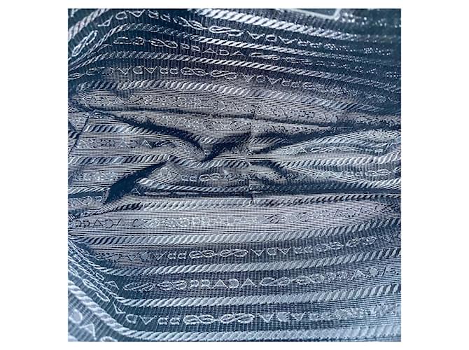 Borsa a Spalla PRADA Triangle Plate Nero - vista 10