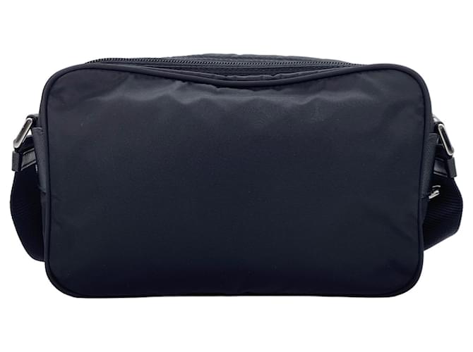 Borsa a Spalla PRADA Triangle Plate Nero - vista 3
