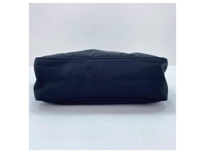 Borsa a Spalla PRADA Triangle Plate Nero - vista 6