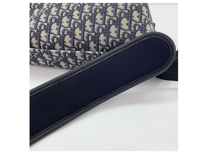 Borsa a Spalla Christian Dior Hit the Road Blu navy - vista 10