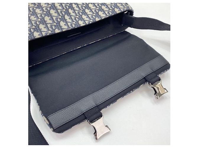 Borsa a Spalla Christian Dior Hit the Road Blu navy - vista 12
