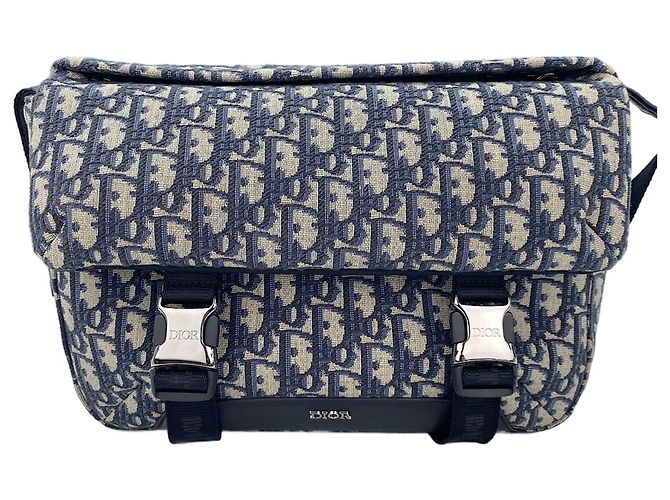 Borsa a Spalla Christian Dior Hit the Road Blu navy - vista 2