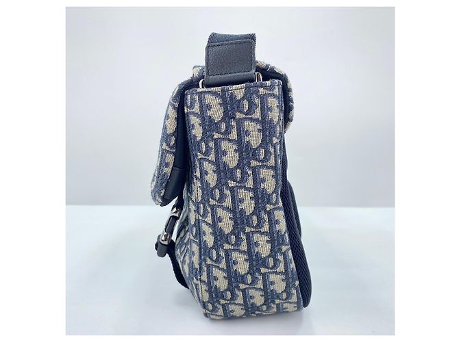 Borsa a Spalla Christian Dior Hit the Road Blu navy - vista 5