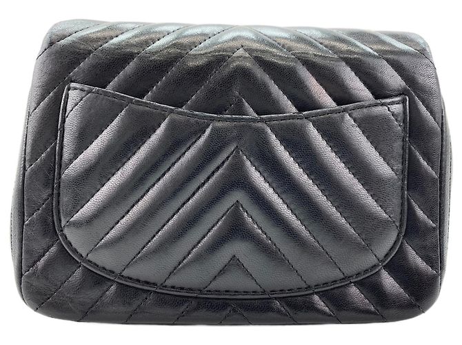 Borsa a Spalla Mini Matelassé Chanel Nero - vista 2