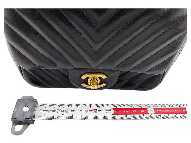 Borsa a Spalla Mini Matelassé Chanel Nero - vista 3