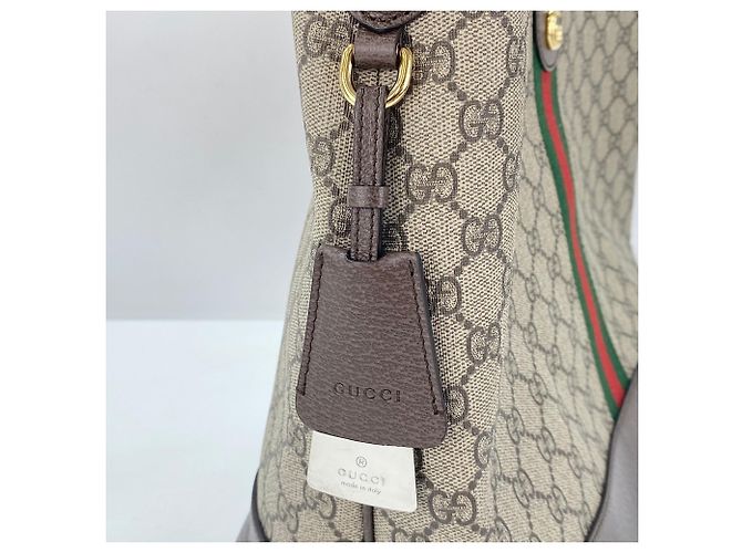 Borsa a Spalla Gucci Ophidia Marrone - vista 13