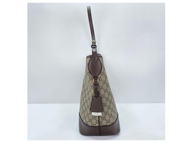 Borsa a Spalla Gucci Ophidia Marrone - vista 5