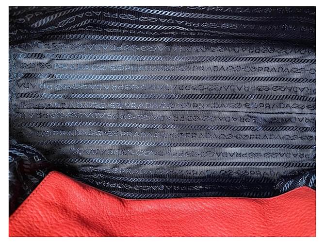 Rote Prada Handtasche - Ansicht 10