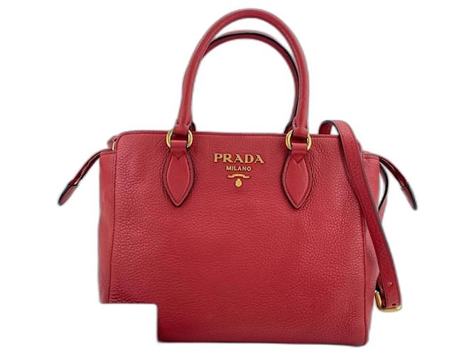 Rote Prada Handtasche - Ansicht 11