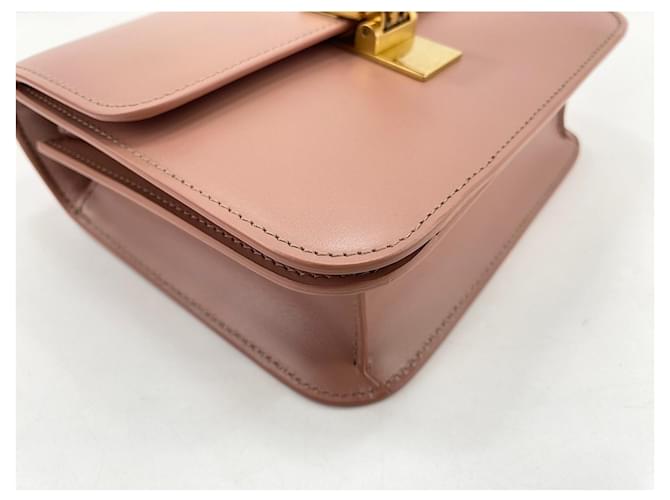 Céline Borsa a tracolla Celine Classic Box rosa - vista 7