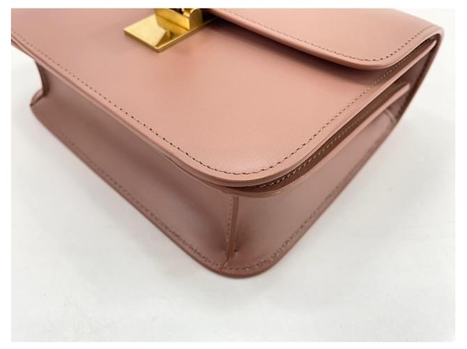 Céline Borsa a tracolla Celine Classic Box rosa - vista 8
