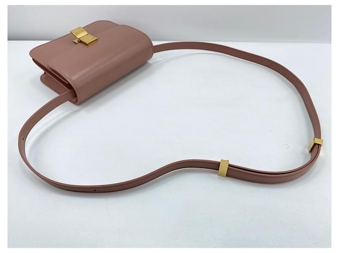 Céline Borsa a tracolla Celine Classic Box rosa - vista 9