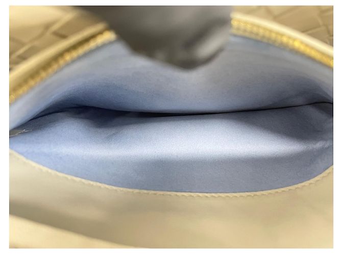 Borsa a mano bianca Bottega Veneta Bianco - vista 13