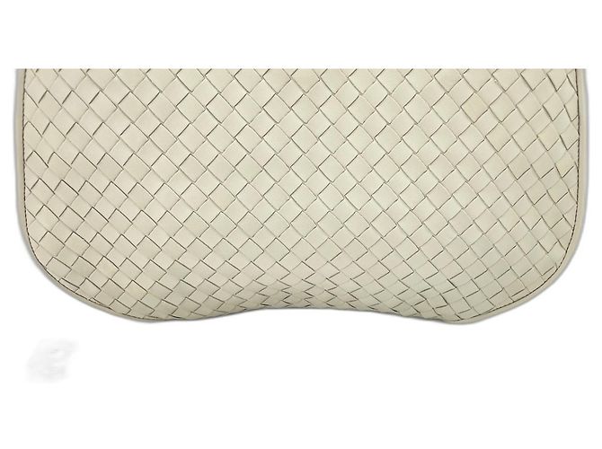 Borsa a mano bianca Bottega Veneta Bianco - vista 3