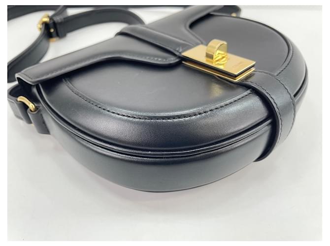 Céline Celine 16 Seize Buzas Small Shoulder Bag Nero - vista 7