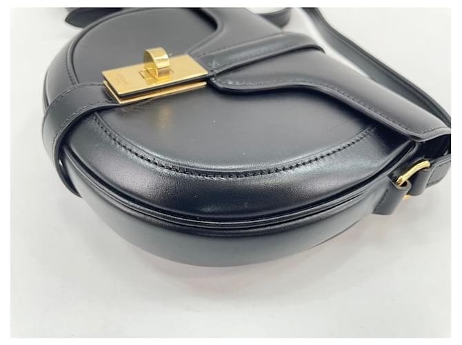 Céline Celine 16 Seize Buzas Small Shoulder Bag Nero - vista 8