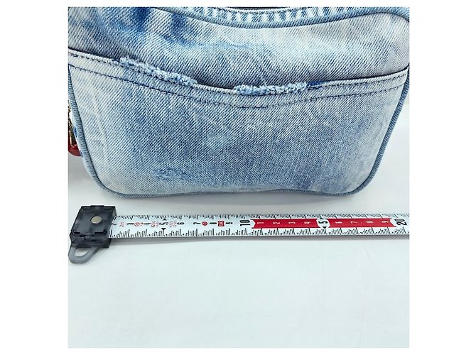 Mini borsa a tracolla 2 vie Coach Blu - vista 3