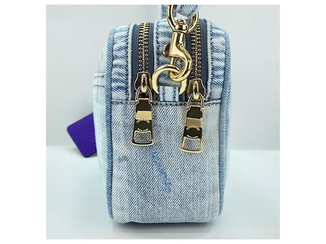 Mini borsa a tracolla 2 vie Coach Blu - vista 4