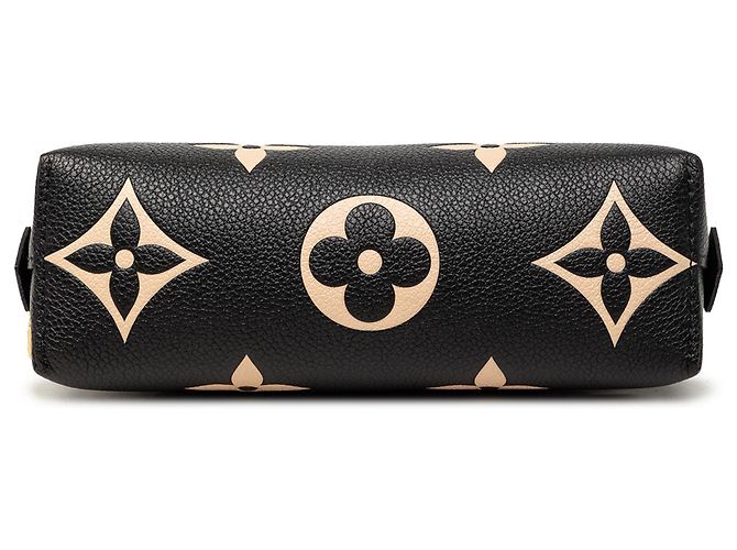 Pochette cosmétique Louis Vuitton Black Bicolor Monogram Empreinte Giant Noir - vue 3