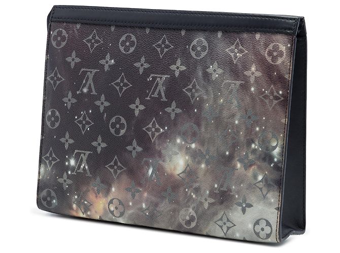 Louis Vuitton Pochette Voyage MM Monogram Galaxy Nero - vista 2