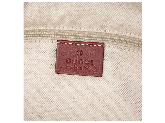Borsa Sukey in tela GG beige Gucci - vista 5