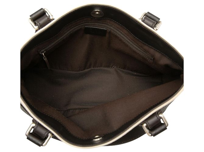 Gucci Handtasche aus beigem Guccissima-Canvas - Ansicht 4