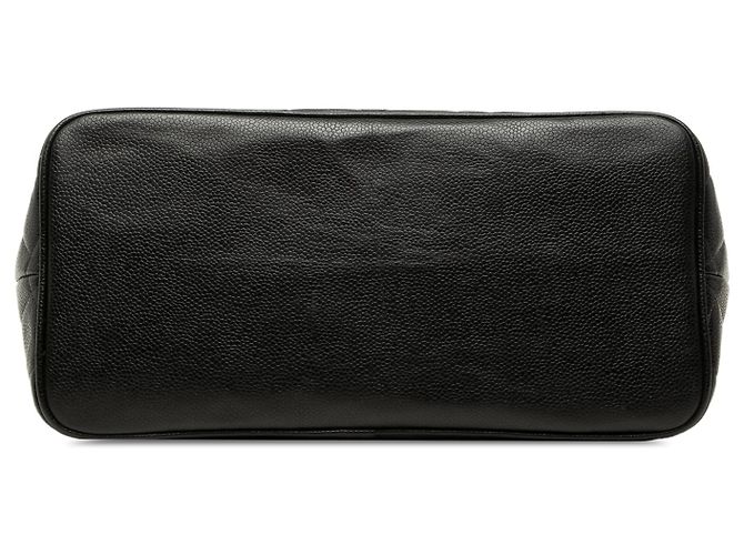 Tote Chanel Black Caviar Medallion Nero - vista 3