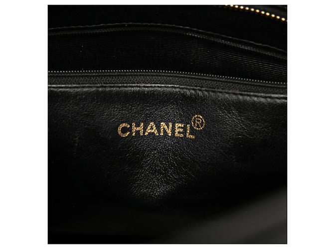 Tote Chanel Black Caviar Medallion Nero - vista 5