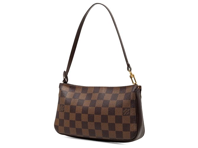 Louis Vuitton Marrone Damier Ebene Navona - vista 2