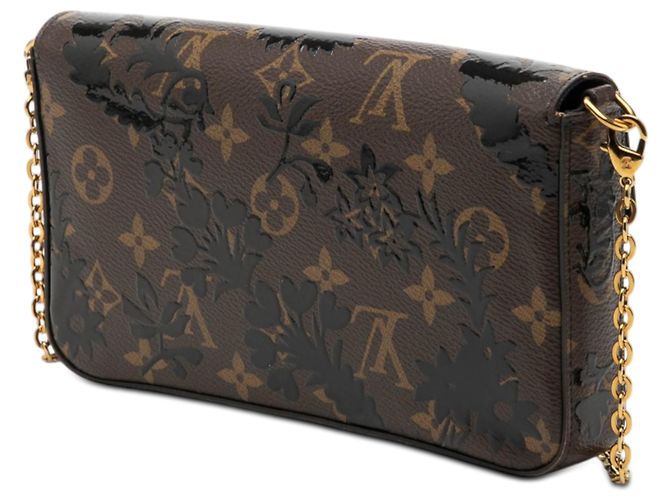 Louis Vuitton Pochette Felicie Monogram Blossom marrone - vista 2