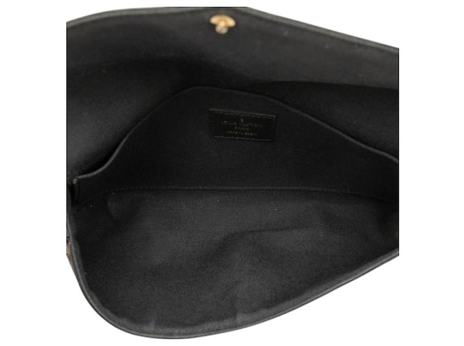 Louis Vuitton Pochette Felicie Monogram Blossom marrone - vista 4