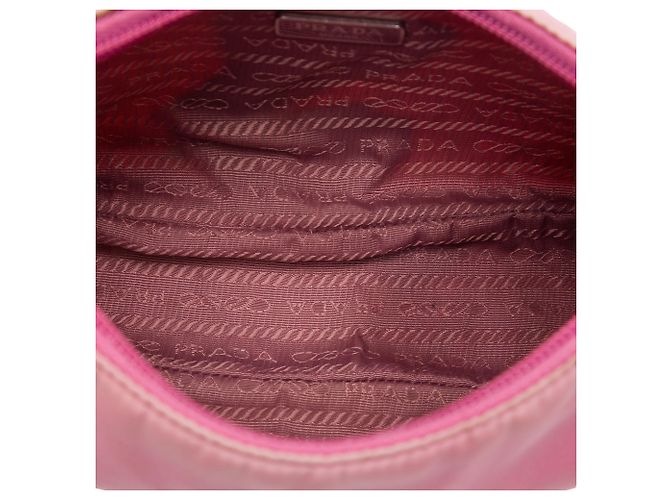 Re-Edition Prada Pink Mini Tessuto Re Edition 2000 Schultertasche - Ansicht 4