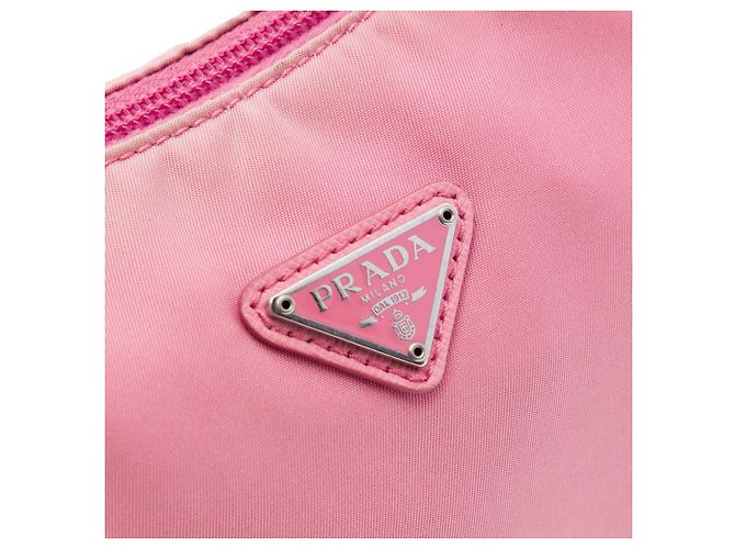 Re-Edition Prada Pink Mini Tessuto Re Edition 2000 Schultertasche - Ansicht 5
