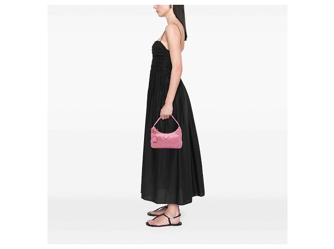 Re-Edition Prada Pink Mini Tessuto Re Edition 2000 Schultertasche - Ansicht 6