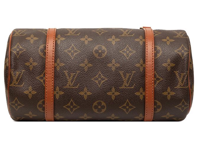 Louis Vuitton Marrone Monogram Papillon 26 - vista 3