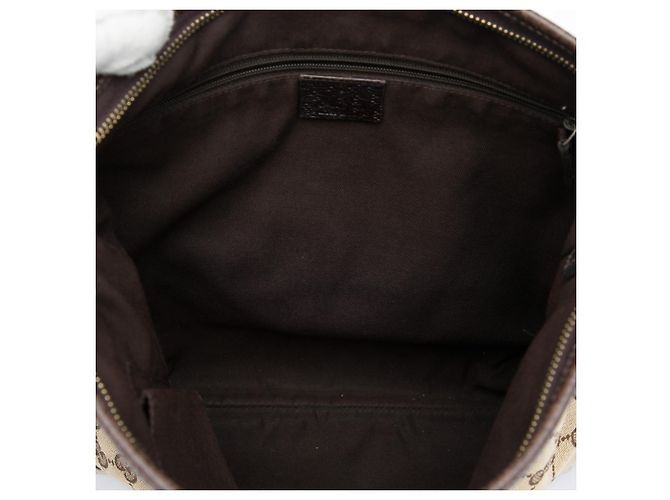 Gucci Beige GG Canvas Abbey D Ring Crossbody - vista 4