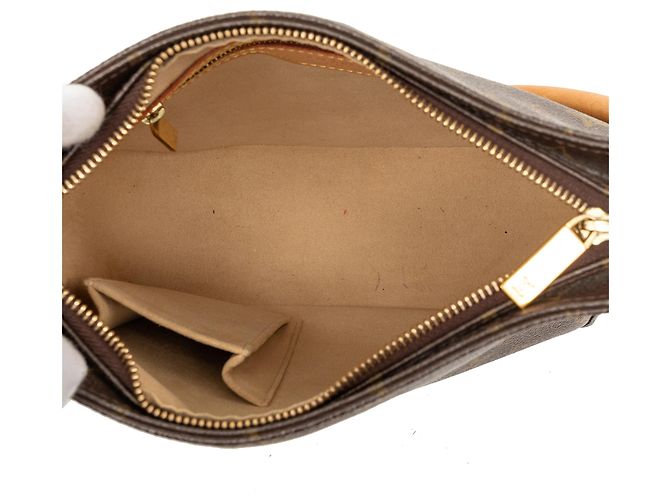 Louis Vuitton Marrón Monogram Looping MM Castaño - vista 4
