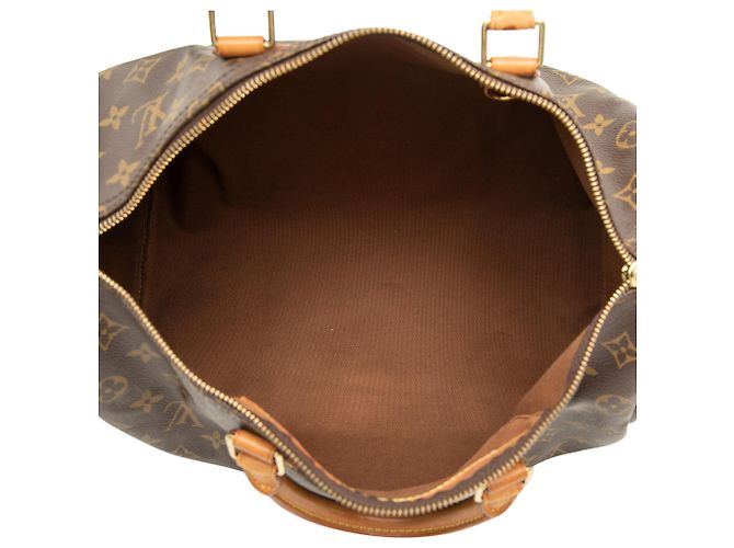 Louis Vuitton Marrom Monogram Speedy 35 - vista 4