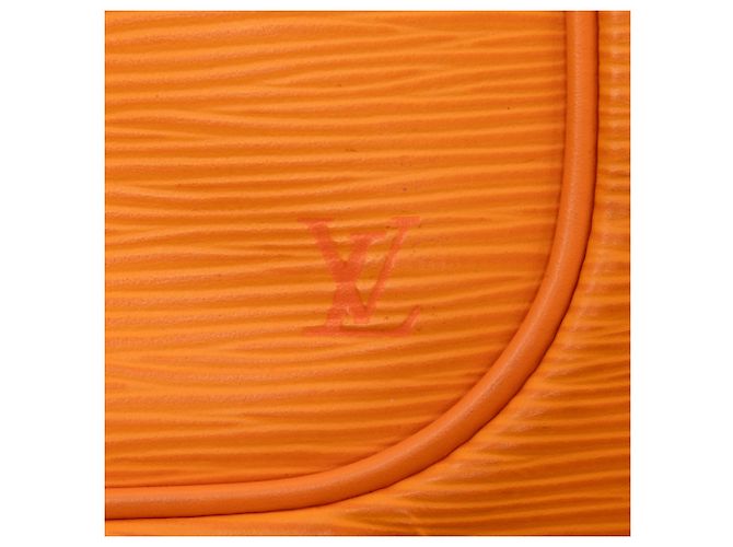 Louis Vuitton Orange Epi Sarvanga Arancione - vista 5