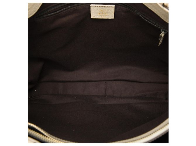 Gucci Abbey Tote aus beigem GG Canvas - Ansicht 4