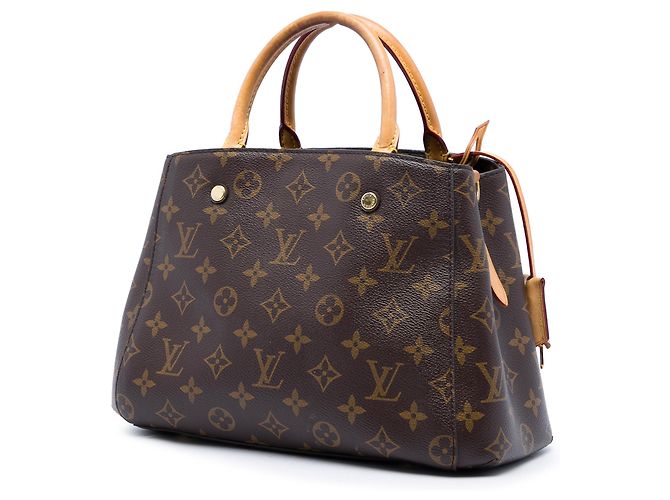Louis Vuitton Marrone Monogram Montaigne BB - vista 2