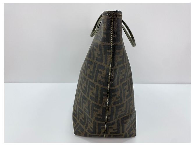 Bolso tote Fendi marrón Castaño - vista 4