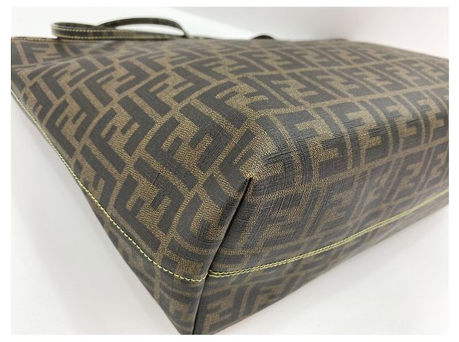Bolso tote Fendi marrón Castaño - vista 8